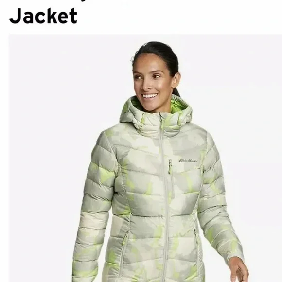 Eddie Bauer First Ascent Downlight 800 fill jacket -Large